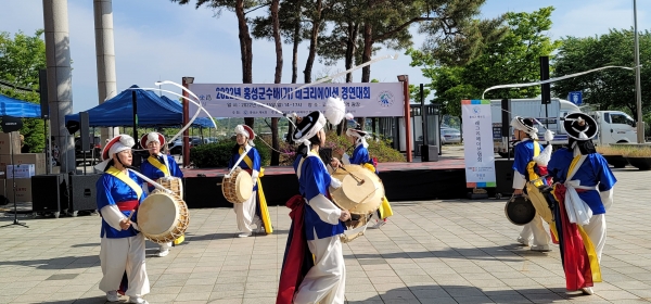 매년 열리는 홍성군 레크리에이션 경연대회는 협회의 가장 큰 행사다.
